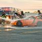 Mazda RX-7 on flames
