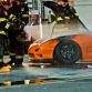Mazda RX-7 on flames