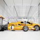  McLaren M7C (1969) sits alongside the 12C Spider