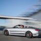 Mercedes-AMG S 63 4MATIC  Cabriolet "Edition 130" (Fuel consumption combined: 10.4 l /100 km; combined CO2 emissions: 244 g/km; Kraftstoffverbrauch kombiniert: 10,4 l/100 km; CO2-Emissionen kombiniert: 244 g/km)Exterieur: AMG Alubeam silberexterior: AMG alubeam silver