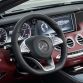 Mercedes-AMG S 63 4MATIC  Cabriolet "Edition 130" (Fuel consumption combined: 10.4 l /100 km; combined CO2 emissions: 244 g/km; Kraftstoffverbrauch kombiniert: 10,4 l/100 km; CO2-Emissionen kombiniert: 244 g/km)Interieur: designo Exclusive Leder Nappa bengalrot/schwarzinterior: designo exclusive leather nappa bengal red/blackZierteile: AMG Zierteile Carbon/ Klavierlack schwarztrim parts: AMG carbon-fibre / black piano lacquer