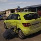 Mercedes B-Class F-Cell crashes Kasakhstan