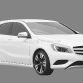 Mercedes-Benz A-Class 2012 design drawings