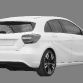 Mercedes-Benz A-Class 2012 design drawings