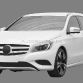 Mercedes-Benz A-Class 2012 design drawings