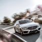 Mercedes-Benz C250, AMG Line, Avantgarde, Diamantsilber metallic, LederCranberryrot/Schwarz, Zierelemente Holz Esche schwarz offenporig,  (W205),2013