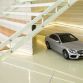Mercedes-Benz C250, AMG Line, Avantgarde, Diamantsilber metallic, LederCranberryrot/Schwarz, Zierelemente Holz Esche schwarz offenporig,  (W205),2013