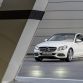 Mercedes-Benz C 250 BlueTEC, Avantgarde, Diamantweiss metallic, Leder Seidenbeige,Zierelemente Aluminium, (W205), 2013