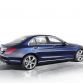 Mercedes-Benz C 300 BlueTEC HYBRID, Exclusive Line, Cavansitblau metallic, Leder ARTICOKristallgrau/Tiefseeblau, Zierelemente Holz Linde linestructure, (W205),2013