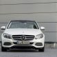 Mercedes-Benz C 250 BlueTEC, Avantgarde, Diamantweiss metallic, Leder Seidenbeige,Zierelemente Aluminium, (W205), 2013