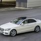 Mercedes-Benz C 250 BlueTEC, Avantgarde, Diamantweiss metallic, Leder Seidenbeige,Zierelemente Aluminium, (W205), 2013
