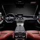 Mercedes-Benz C250, AMG Line, Avantgarde, Diamantsilber metallic, LederCranberryrot/Schwarz, Zierelemente Holz Esche schwarz offenporig,  (W205),2013