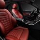 Mercedes-Benz C250, AMG Line, Avantgarde, Diamantsilber metallic, LederCranberryrot/Schwarz, Zierelemente Holz Esche schwarz offenporig,  (W205),2013