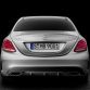 Mercedes-Benz C250, AMG Line, Avantgarde, Diamantsilber metallic, LederCranberryrot/Schwarz, Zierelemente Holz Esche schwarz offenporig,  (W205),2013