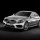 Mercedes-Benz C250, AMG Line, Avantgarde, Diamantsilber metallic, LederCranberryrot/Schwarz, Zierelemente Holz Esche schwarz offenporig,  (W205),2013