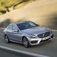 Mercedes-Benz C250, AMG Line, Avantgarde, Diamantsilber metallic, LederCranberryrot/Schwarz, Zierelemente Holz Esche schwarz offenporig,  (W205),2013