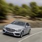 Mercedes-Benz C250, AMG Line, Avantgarde, Diamantsilber metallic, LederCranberryrot/Schwarz, Zierelemente Holz Esche schwarz offenporig,  (W205),2013