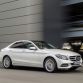 Mercedes-Benz C 250 BlueTEC, Avantgarde, Diamantweiss metallic, Leder Seidenbeige,Zierelemente Aluminium, (W205), 2013