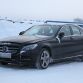 Mercedes-Benz C-Class with S-Class digital dashboard spy photo  (6)