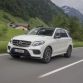 Mercedes Benz; GLE 400 4MATIC/ Kitzbühel 2015; designo diamantweiss bright; Nappa zweifarbig porzellan/ schwarz