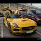 Mercedes SLS AMG Black Series in Barcelona