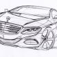 Mercedes-Benz S-Klasse Skizzen (W 222) 2013