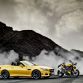 Mercedes-Benz SLK 55 AMG and Ducati Streetfighter 848
