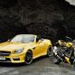 Mercedes-Benz SLK 55 AMG and Ducati Streetfighter 848