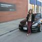 Mercedes C-Class Coupe 63 AMG in motion