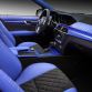 Mercedes C63 AMG blue Crocodile interior by TopCar