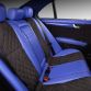 Mercedes C63 AMG blue Crocodile interior by TopCar