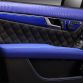 Mercedes C63 AMG blue Crocodile interior by TopCar