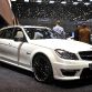 Mercedes C63 AMG Estate 2012 live in Geneva 2011