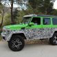 Mercedes G63 AMG 4x4 Green Monster spy photos (17)