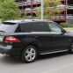 Mercedes M-Class Facelift 2015 spy photos