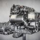 Motorenworkshop und Motorenprüfstand des neuen OM 654