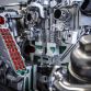 Motorenworkshop und Motorenprüfstand des neuen OM 654