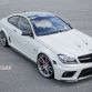 Mercedes C63 AMG Coupe Black Series with HRE wheels