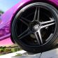 Mercedes SL65 AMG Gets Chrome Purple Wrap and ADV.1 Wheels