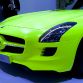 Mercedes SLS AMG E-Cell Live in IAA 2011
