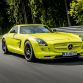 Mercedes SLS AMG Electric Drive at the Nurburgring