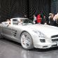 Mercedes SLS AMG Roadster 2012 Live in IAA 2011