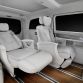 Concept V-ision e mit PLUG-IN HYBRID â Interieur, Executive-Sitze in Leder Nappa weiÃ und Mikrofaserstoff DINAMICA im Fond mit Lehnenneigung bis zu 49 Grad, integrierter Wadenauflage, FuÃstÃ¼tze und einem zusÃ¤tzlichen Kopfkissen ,  EchtholzbodenConcept V-ision e with PLUG-IN HYBRID â Interior, rear executive seats in white nappa leather and white micro fibre material DINAMICA with an inclination of up to 49 degrees, integrated calf supports, footrest and additional pillow, floor made of English walnut