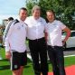 Michael Schumacher, Nico Rosberg and the German national football team drive the new A-Class