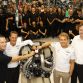 Michael Shcumacher and Nico Rosberg on AMG Plant
