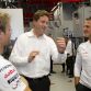Michael Shcumacher and Nico Rosberg on AMG Plant