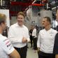 Michael Shcumacher and Nico Rosberg on AMG Plant