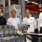 Michael Shcumacher and Nico Rosberg on AMG Plant