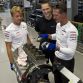 Michael Shcumacher and Nico Rosberg on AMG Plant