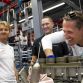 Michael Shcumacher and Nico Rosberg on AMG Plant